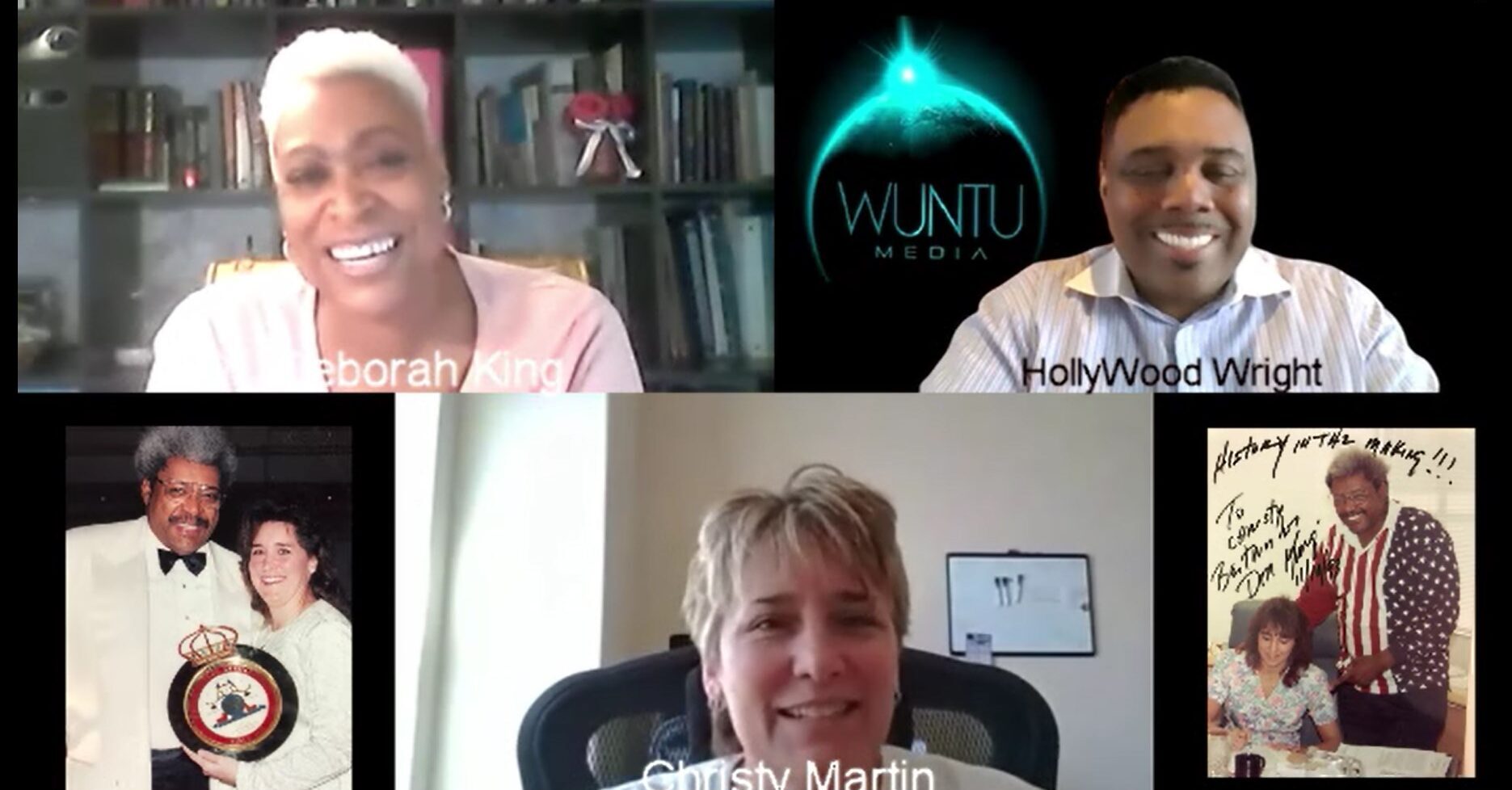 Don King ~ Happy Birthday from your Daughter Dr. Deborah King via The